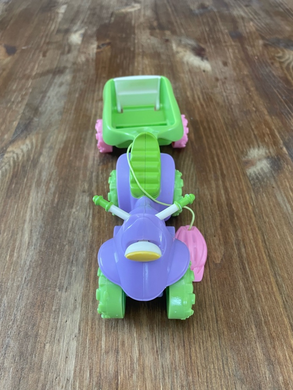 Fisher Price Loving Family Camping Atv 4-Wheeler & Cart For Dollhouse Green